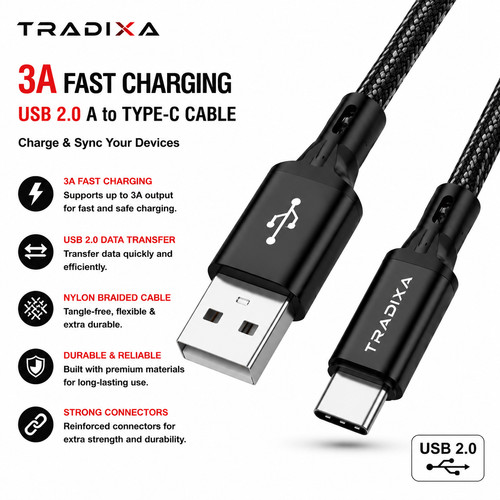 Tradixa usb to type c - tradixa, type-c