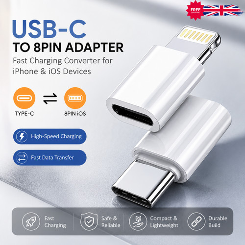 Usb 8pin adapter fast - usb-c,