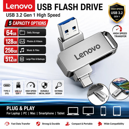 Lenovo 512gb usb - 512gb, 3.0