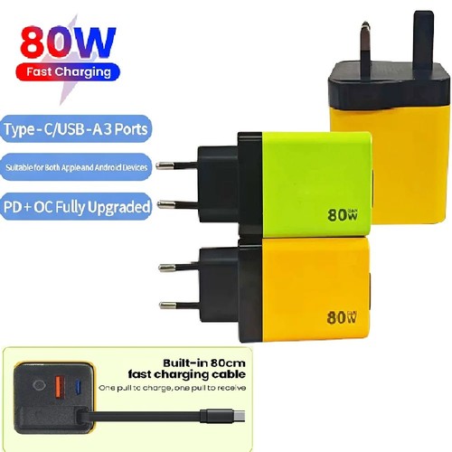 Gan usb charger plug - usb, uk